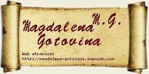 Magdalena Gotovina vizit kartica